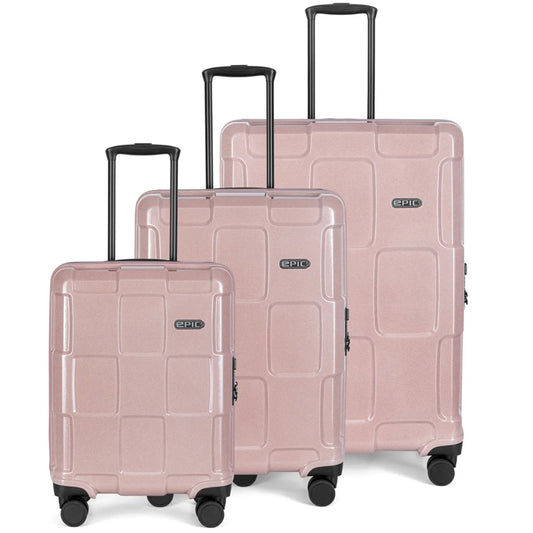 Epic Crate Reflex - 3 Set Resväskor Crystal Rose