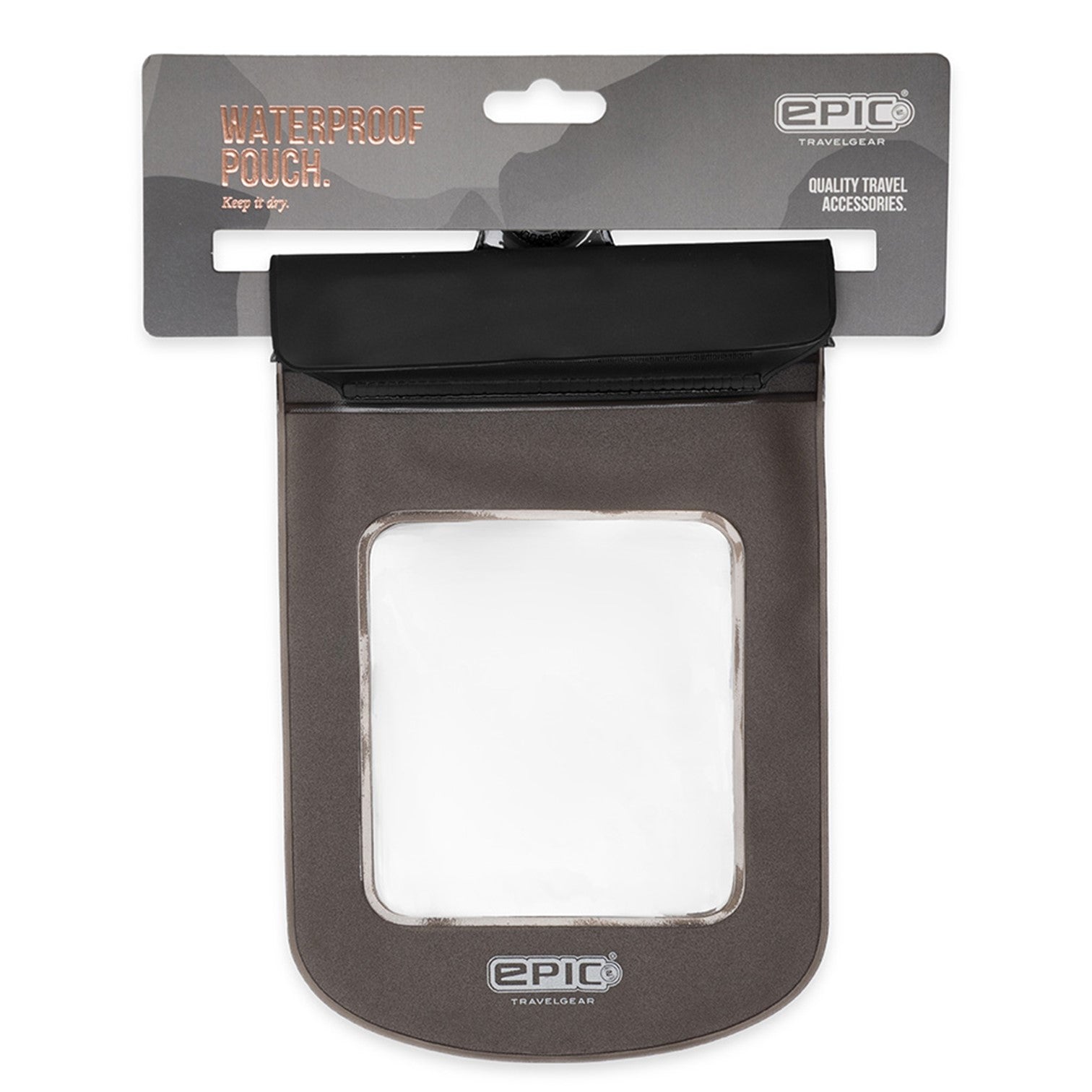 Epic Vattentät Reseplånbok Svart