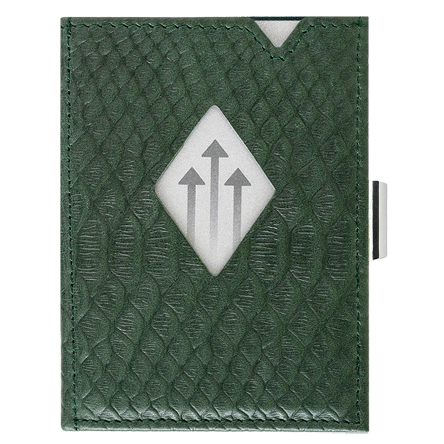 Exentri Wallet Plånbok i Skinn Green Cobra
