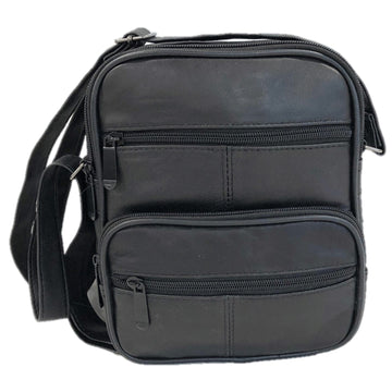 Feel Kamera Axelväska i Skinn Svart