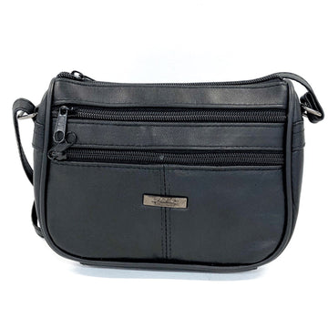 Feel Axelremsväska Liten i Skinn Svart