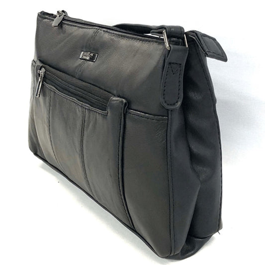 Feel OP Axelremsväska i Skinn Svart