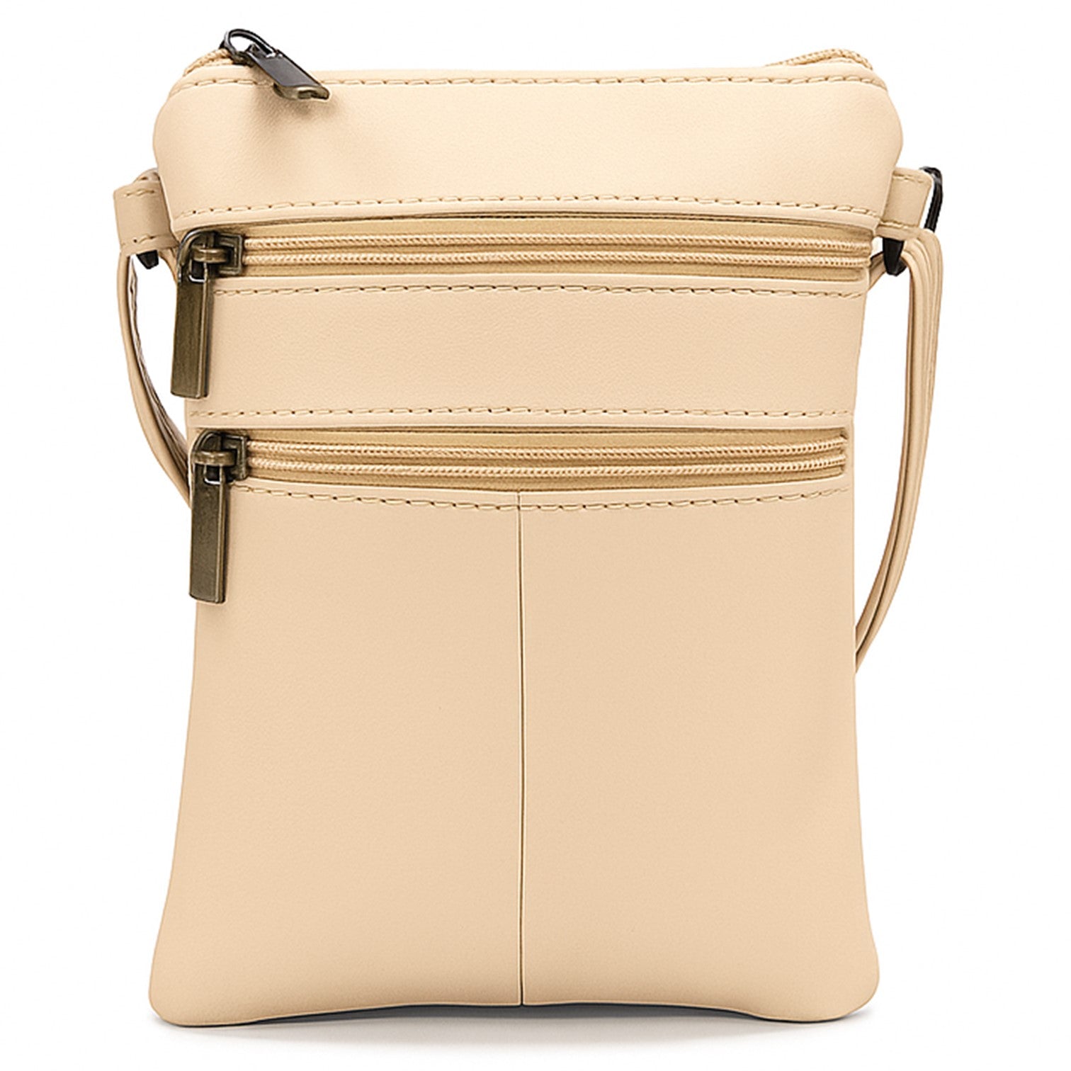 Feel SM Mobilväska i Skinn Beige