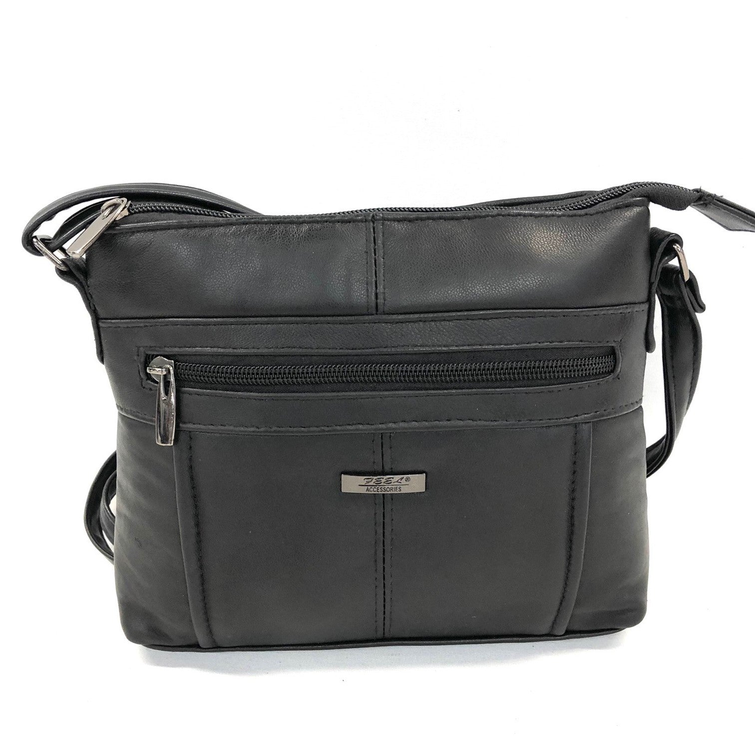 Feel Axelremsväska i Skinn Svart