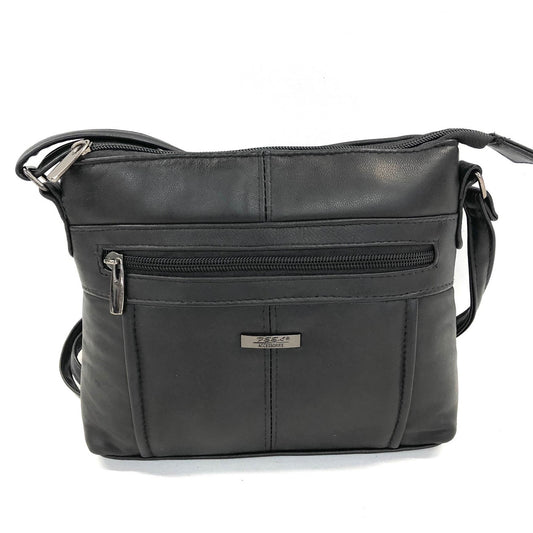 Feel Axelremsväska i Skinn Svart