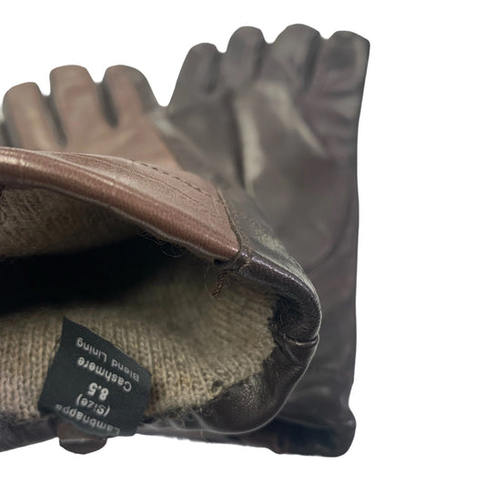 Fingerman Ciano  Damhandskar i Skinn Brun