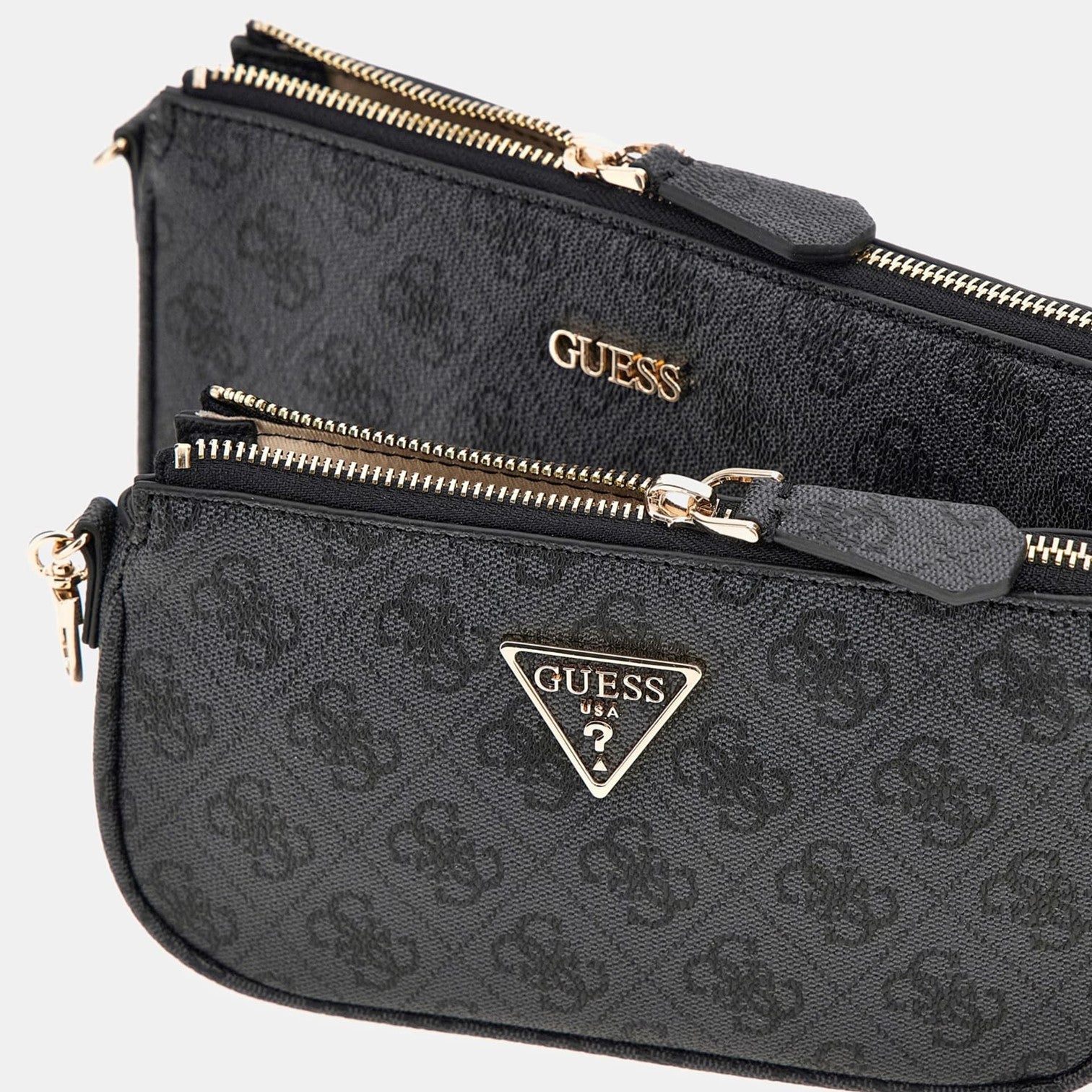 Guess Laurel Axelremsväska 2in1 Svart