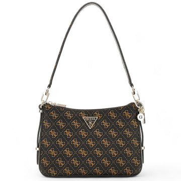 Guess Gaby Liten Axelväska Mörkbrun