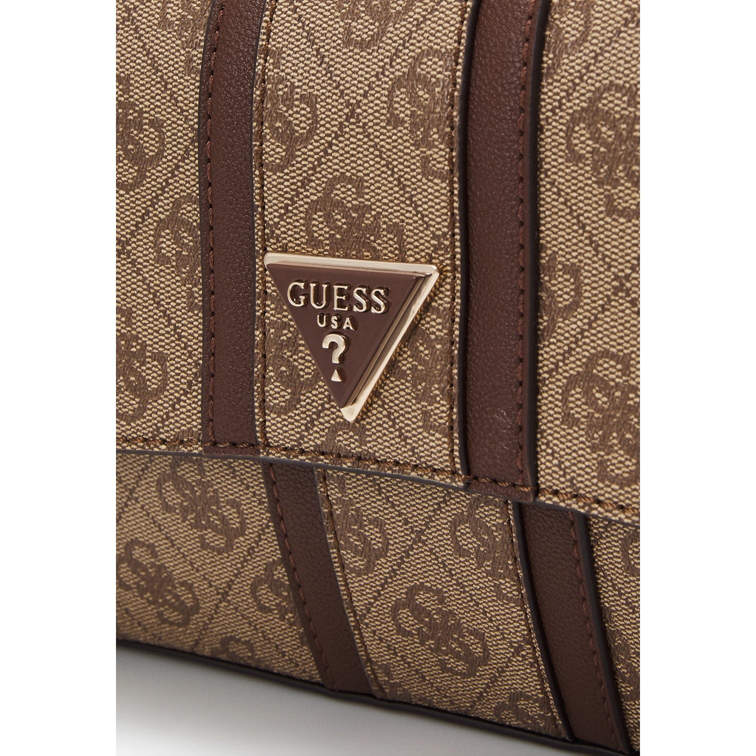 Guess Noreen 4g Logo Axelväska Brun