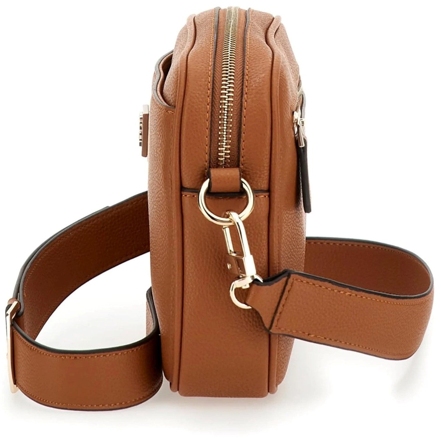 Guess Ivory Axelremsväska Cognac