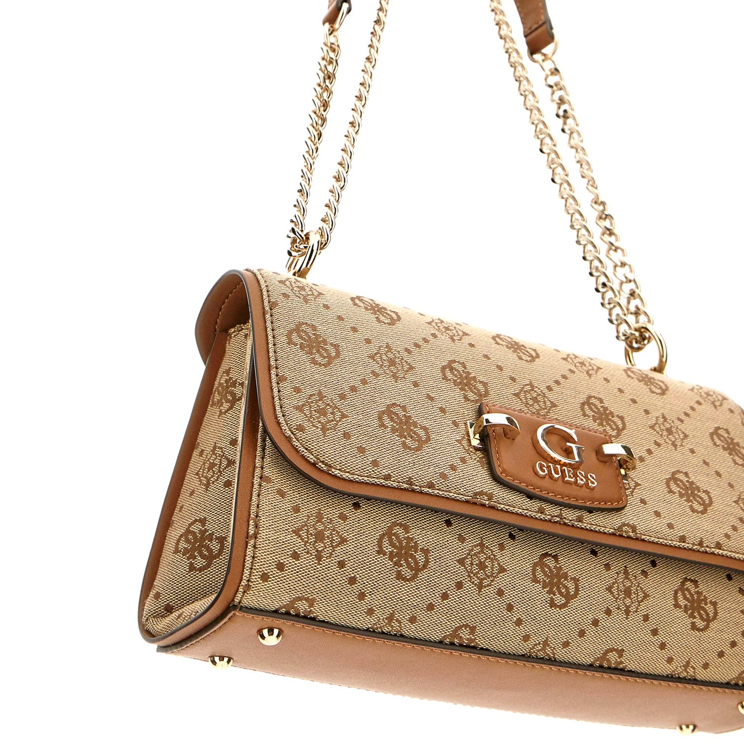 Guess Nadia Axelremsväska Cognac