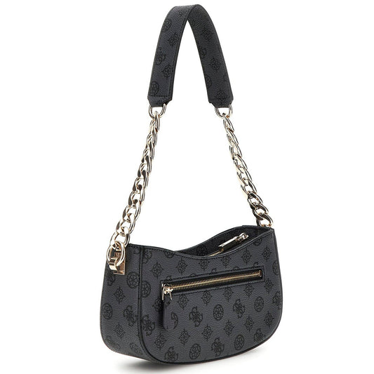 Guess Evelune Axelremsväska Svart/grå