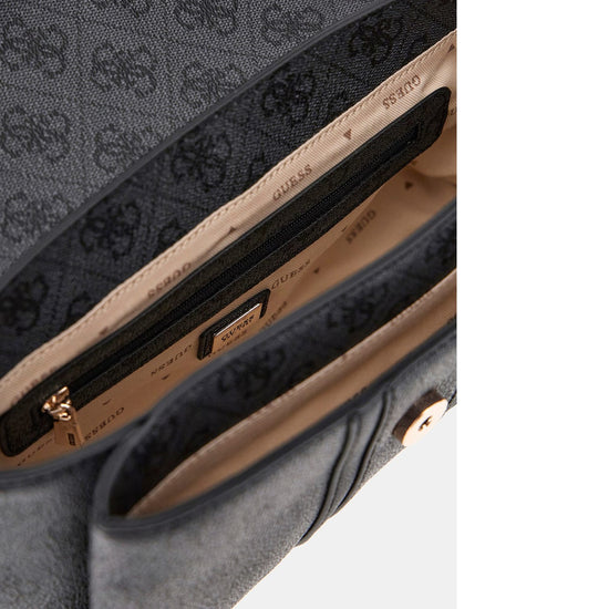 Guess Noreen 4g Logo Axelväska Svart