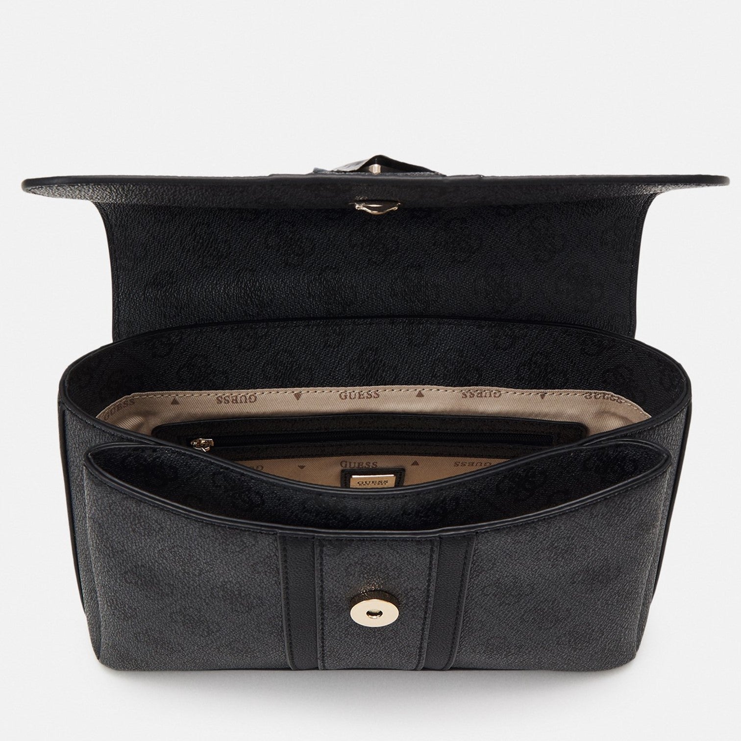 Guess Noreen 4g Logo Axelväska Svart