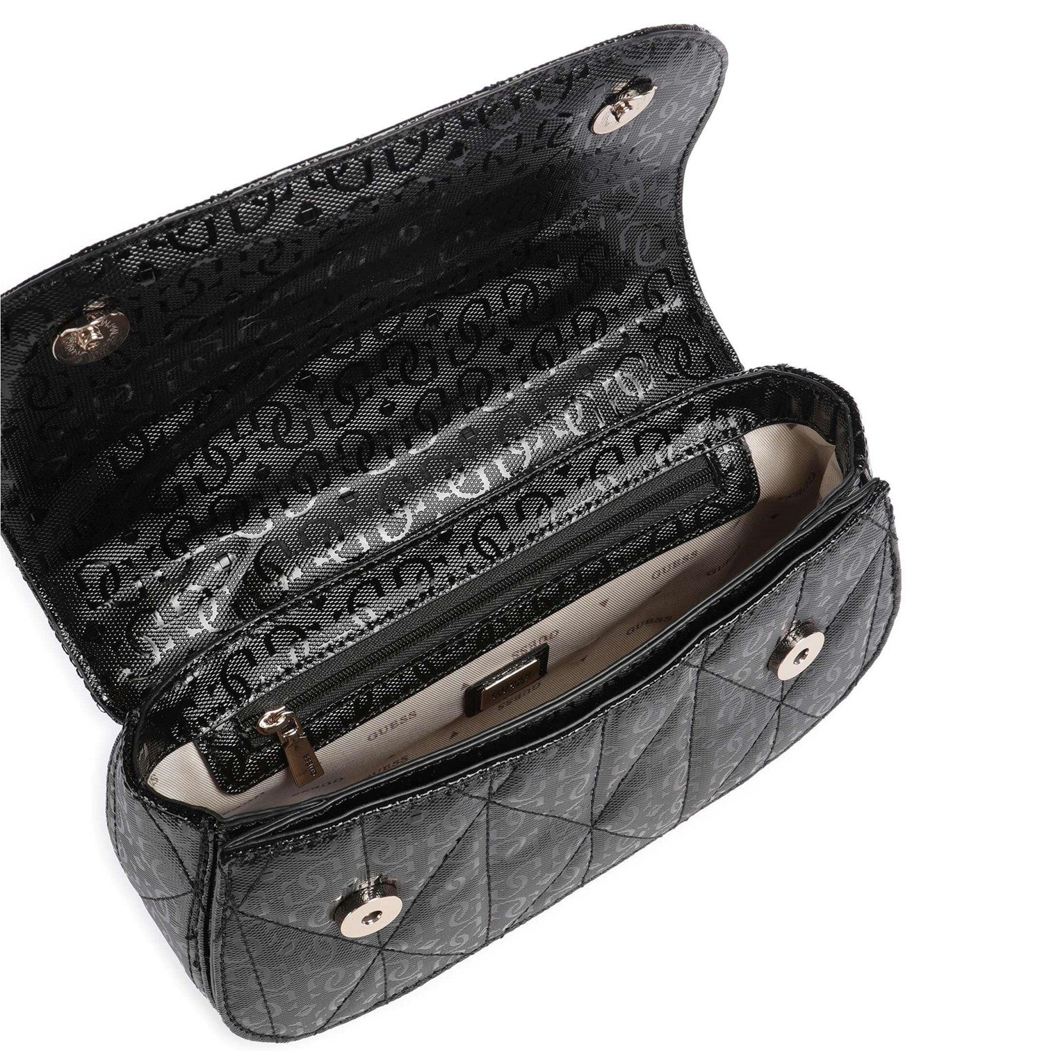 Guess Aldina Noel Axelväska Svart