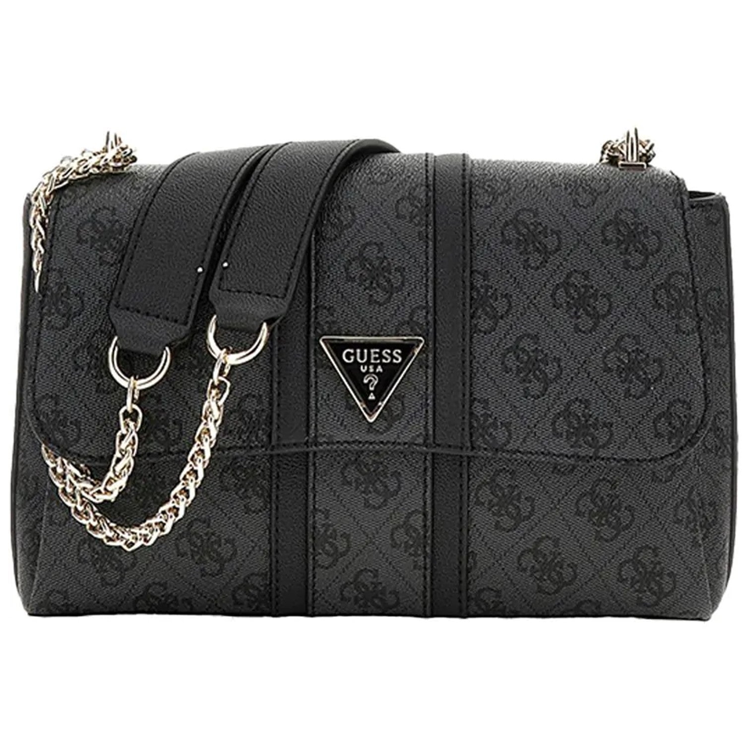 Guess Noreen 4g Logo Axelväska Svart