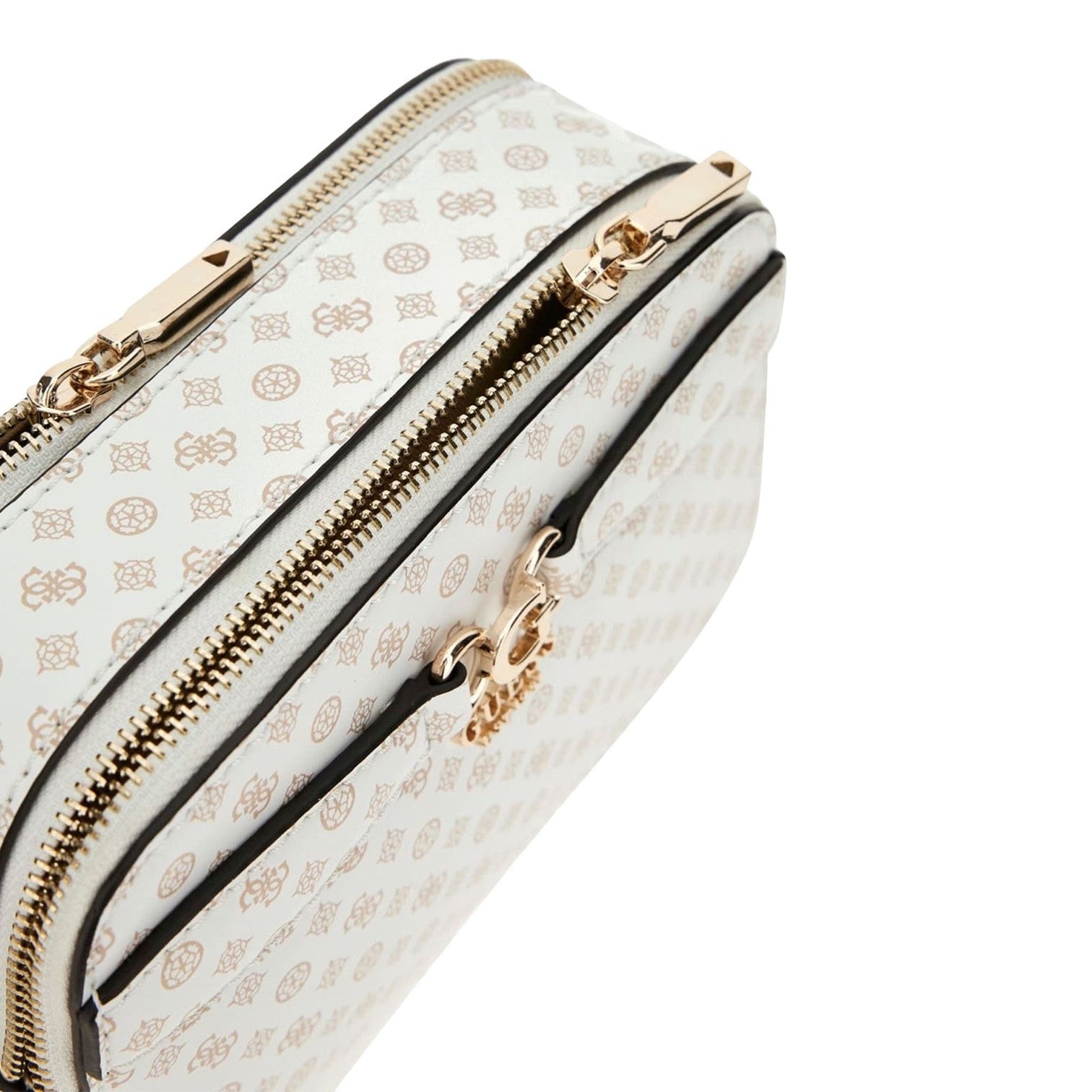 Guess Arlena 4g Logo Axelremsväska Vit