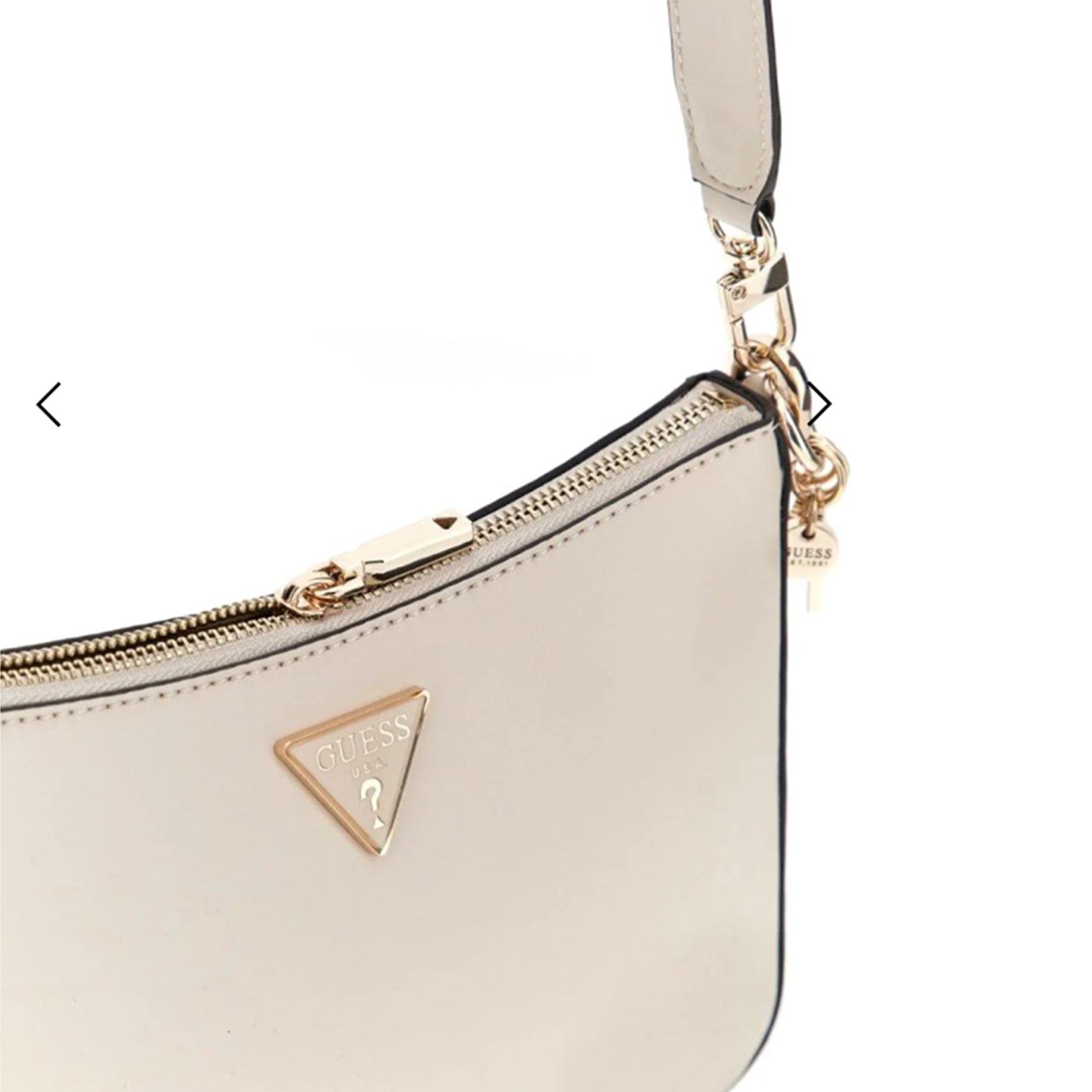 Guess Donna Axelväska Beige