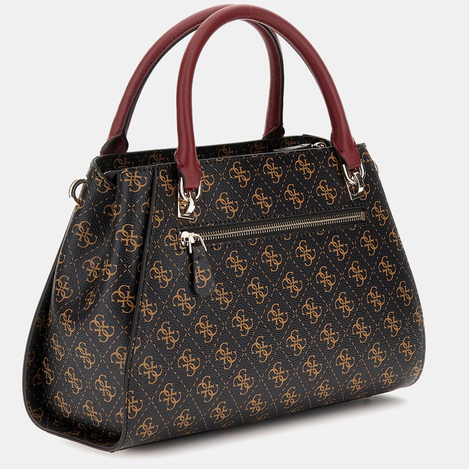 Guess Noelle 4g Handväska Mörkbrun