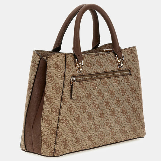 Guess Noreen 4g Logo Handväska Brun