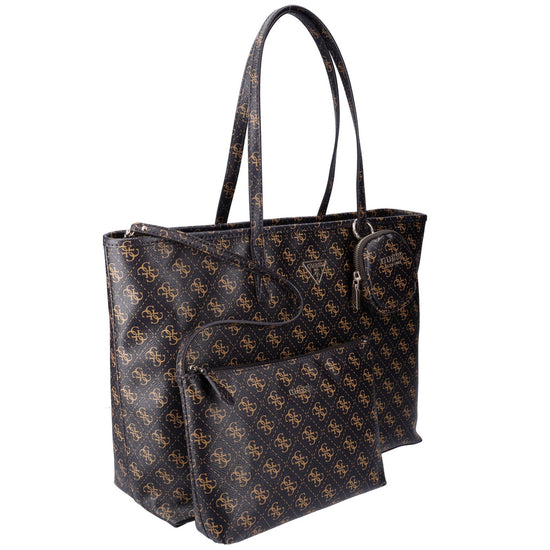 Guess Gaby Stor Handväska Laptop 15.4" Mörkbrun