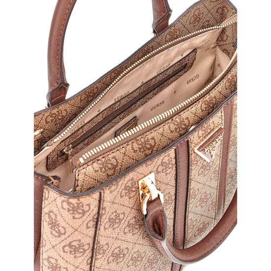 Guess Noreen 4g Logo Handväska Brun