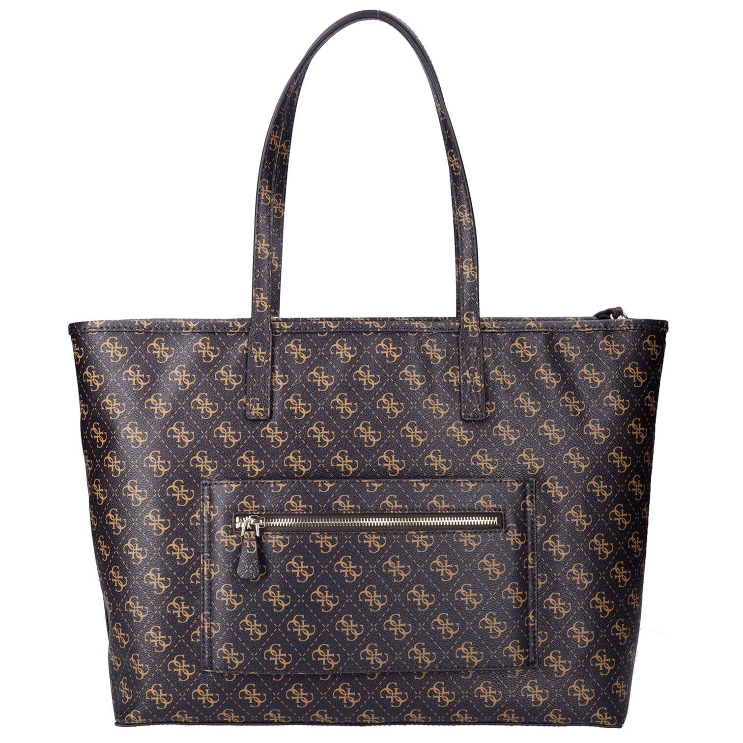 Guess Gaby Stor Handväska Laptop 15.4" Mörkbrun