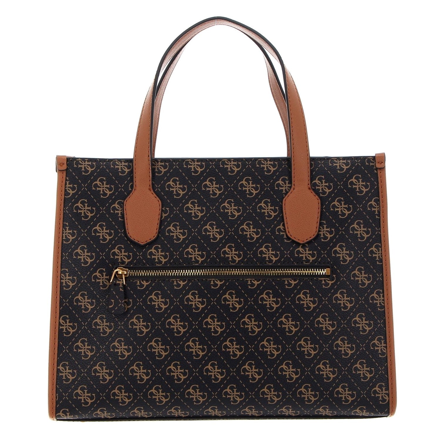 Guess Silvana 4g Handväska Mellanstor Mörkbrun