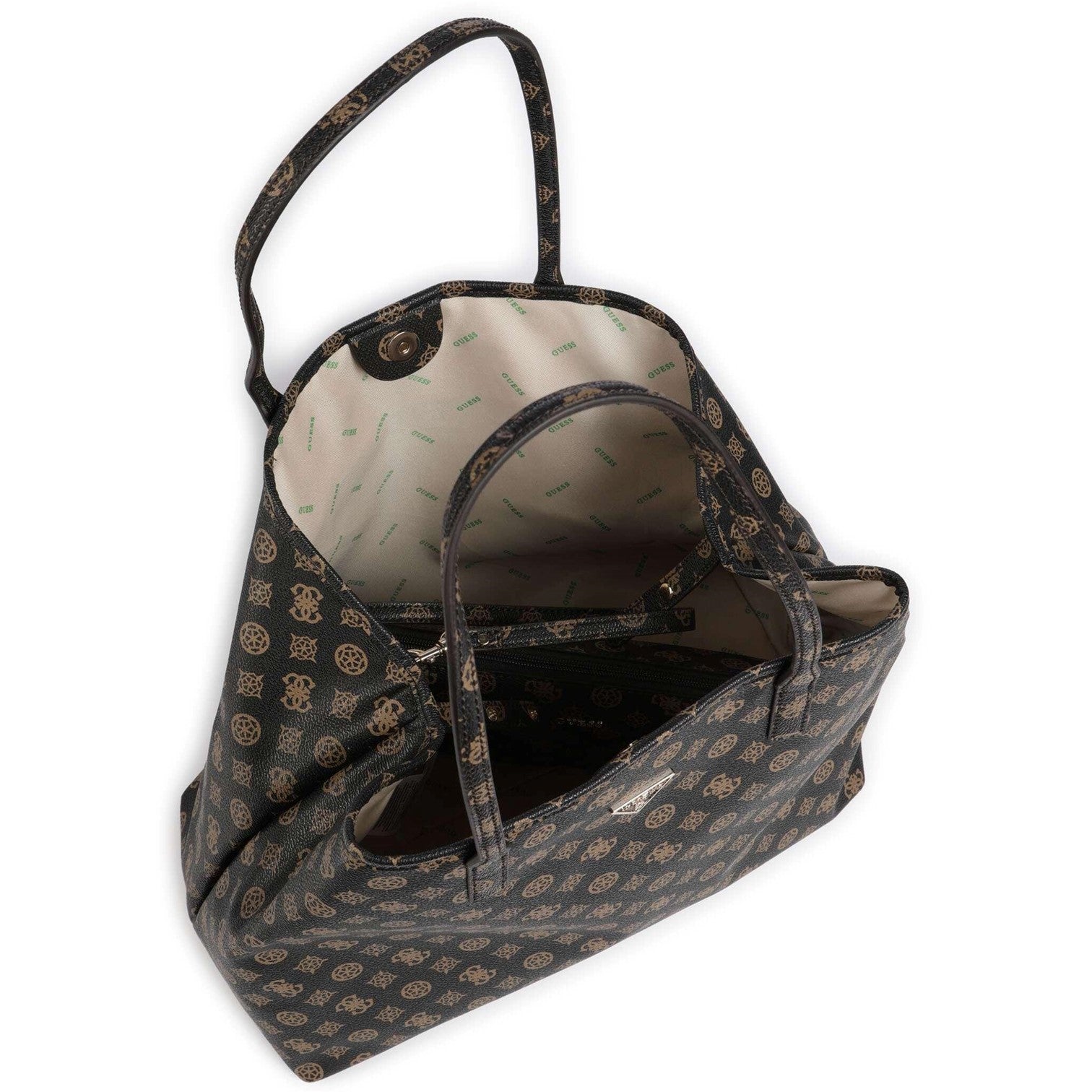 Guess Viktoria Stor Kasse Mörkbrun