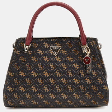 Guess Noelle 4g Handväska Mörkbrun