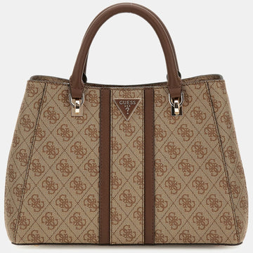 Guess Noreen 4g Logo Handväska Brun