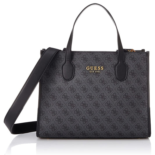 Guess Silvana 4g Handväska Mellanstor Svart