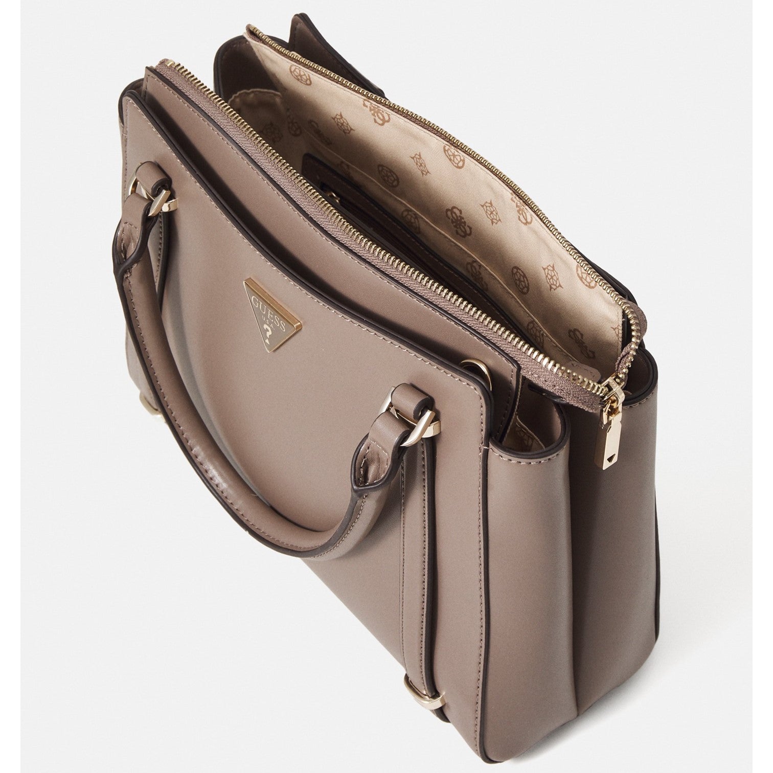 Guess Donna Handväska Mellanstor Taupe