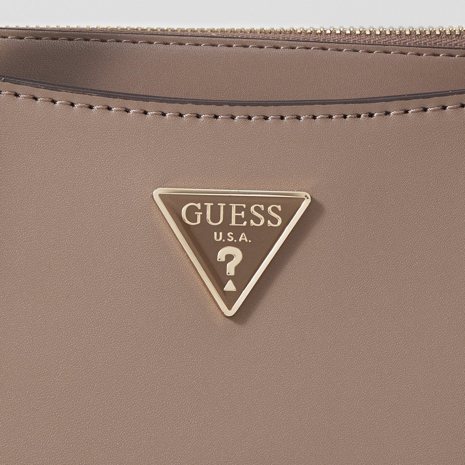 Guess Donna Handväska Mellanstor Taupe
