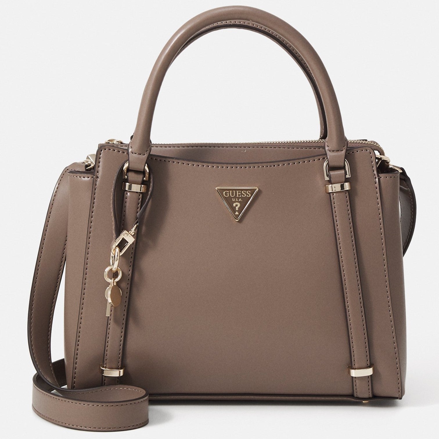 Guess Donna Handväska Mellanstor Taupe