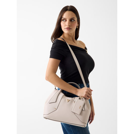 Guess Darcy Handväska Krämvit