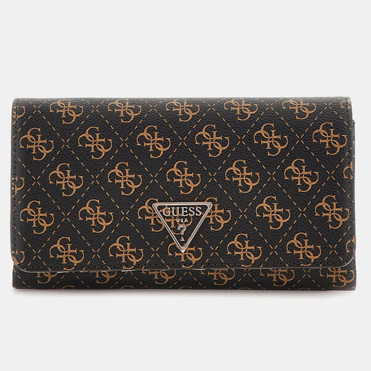 Guess Noelle Clutchväska Mörkbrun