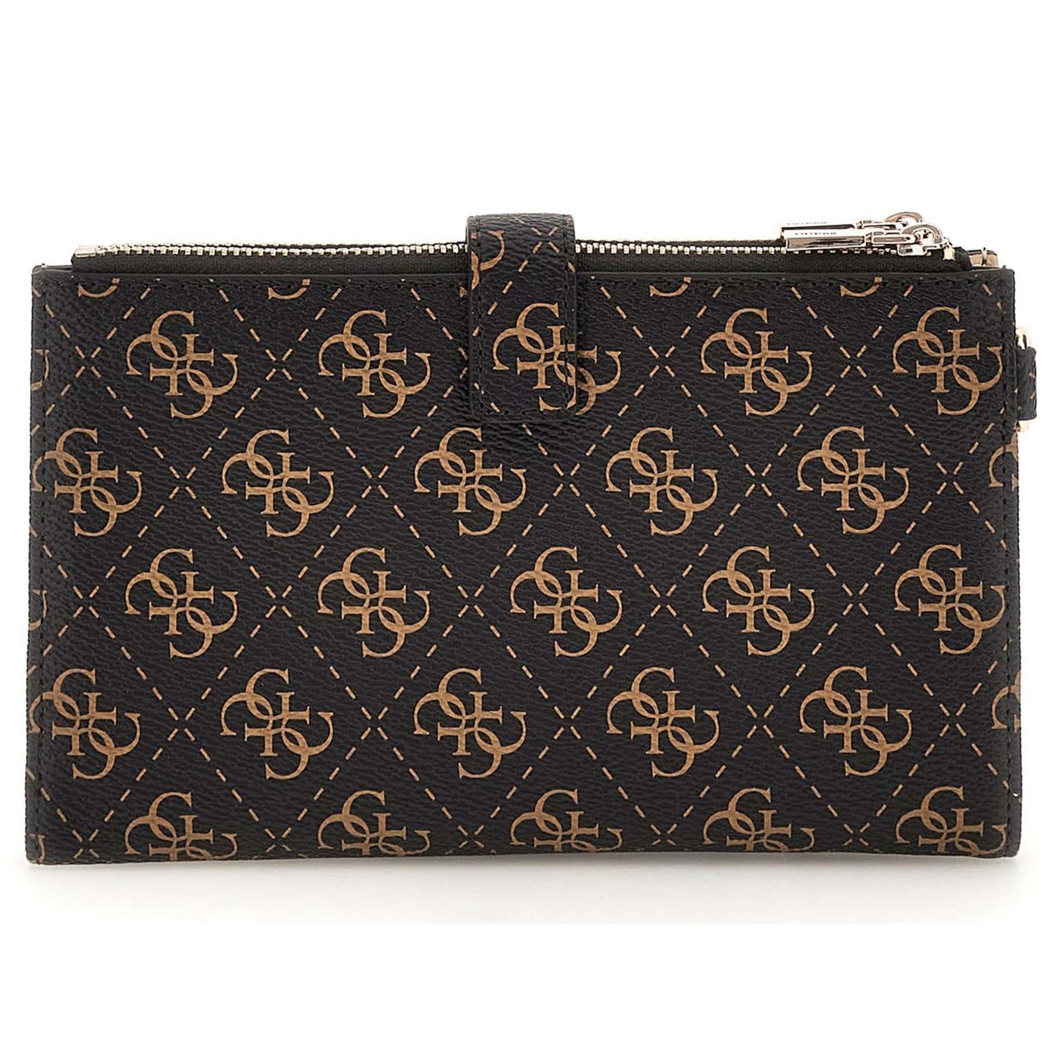 Guess Noreen 4g Logo Plånbok Mörkbrun