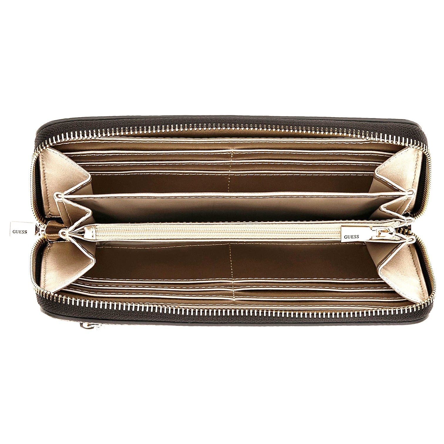 Guess Laurel Plånbok Stor Mörkbrun