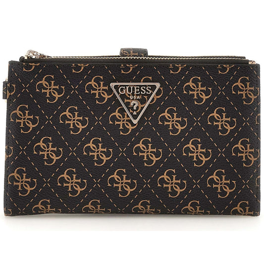 Guess Noreen 4g Logo Plånbok Mörkbrun