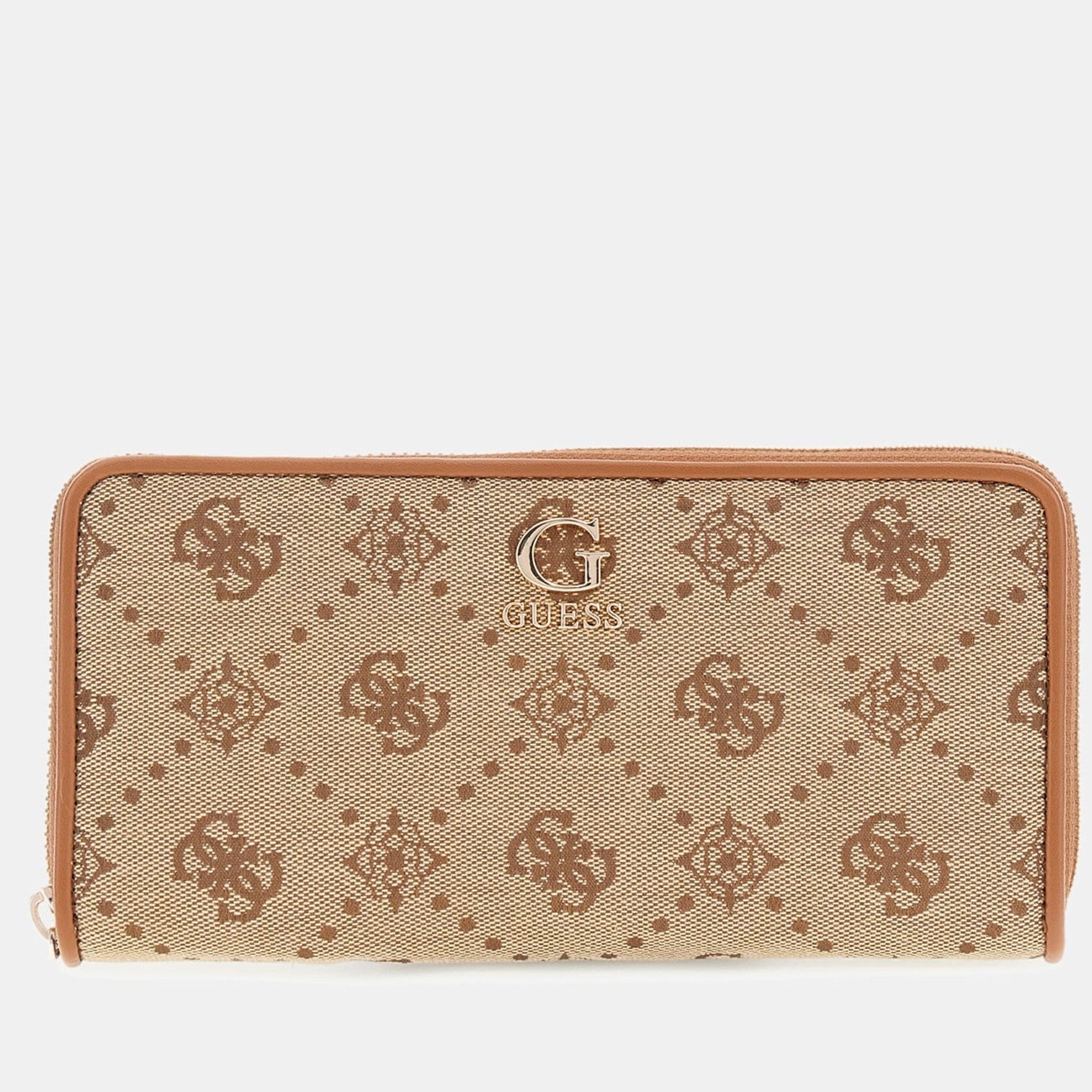 Guess Peony 4G Plånbok Cognac
