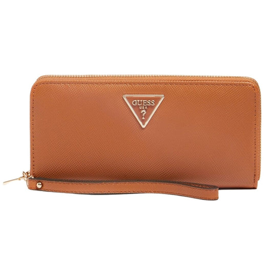 Guess Donna Plånbok Stor Cognac
