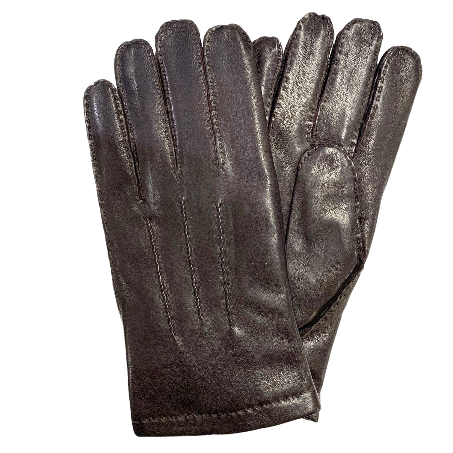 Joli S&S Herrhandske Lammskinn Brun