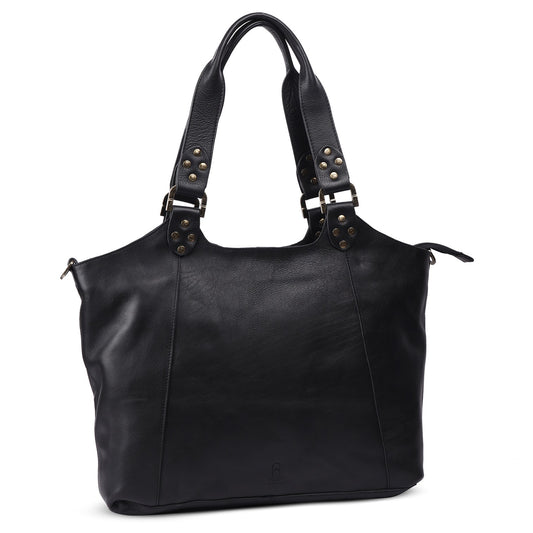 House Of Nordic Amsterdam Tote-Väska i Skinn Svart