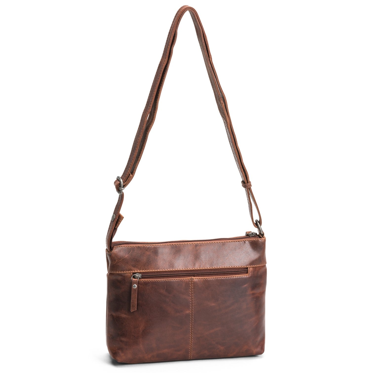House Of Sajaco Vintage Axelremsväska Skinn Cognac