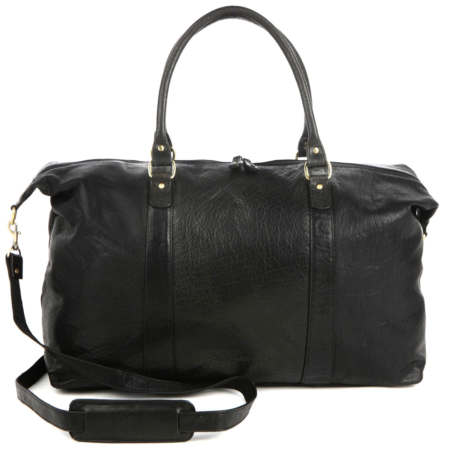 House Of Sajaco Weekendbag Stor i Skinn Svart