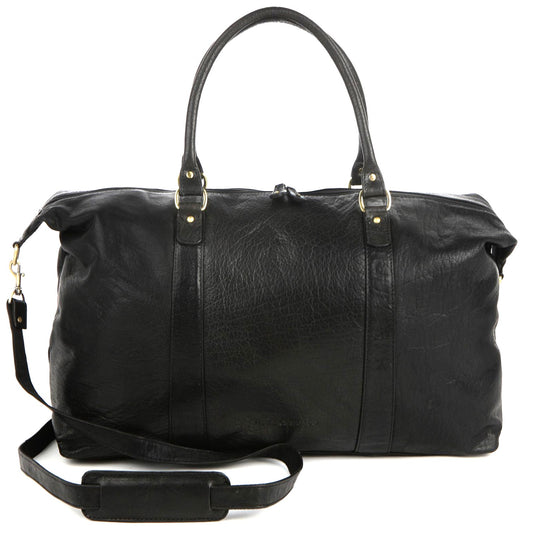 House Of Sajaco Weekendbag Stor i Skinn Svart