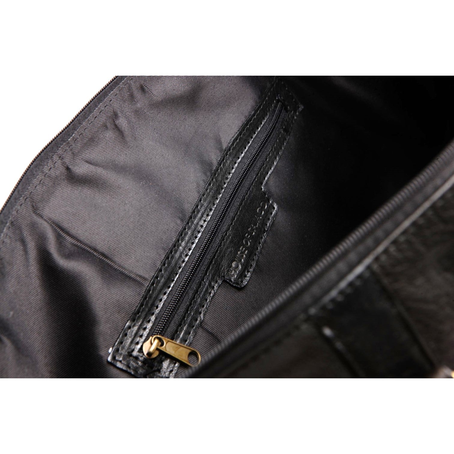 House Of Sajaco Weekendbag Stor i Skinn Svart