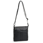 House Of Sajaco Vintage Axelväska Liten Skinn Svart