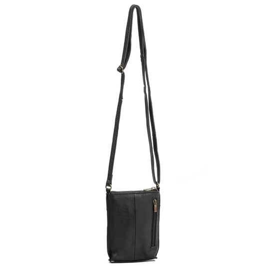 House Of Sajaco Vintage Læder Mobilcover Sort